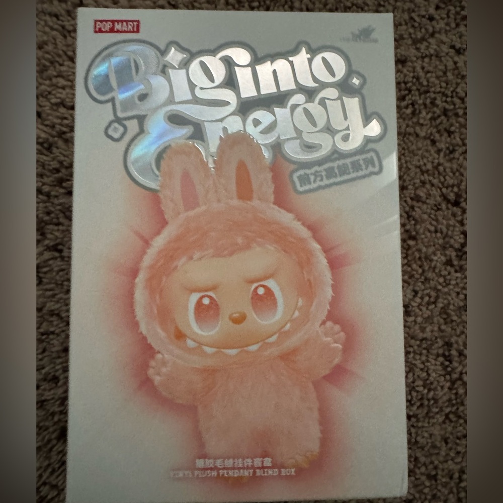 Pop Mart Biginto Energy Bunny Plush Toy